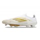 Chaussure adidas F50+ Laceless FG Day Spark - Blanc Doré Blanc