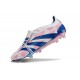 adidas Predator Elite Tongue FG Nouveau Blanc Bleu Rose