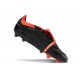 adidas Predator Elite Tongue FG Nouveau Noir Blanc Rouge Solaire