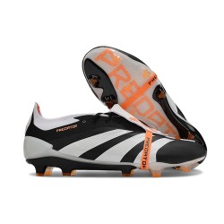 adidas Predator Elite Tongue FG Nouveau Noir Blanc Orange