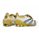 adidas Predator Elite Tongue FG Nouveau Blanc Or Argent