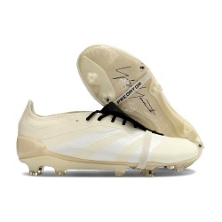 adidas Predator Elite Tongue FG Beige Noir