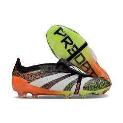 adidas Predator Elite Tongue FG Nouveau Noir BlancOrange Vert