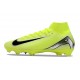 Crampon Nike Zoom Mercurial Superfly X Elite FG Volt Noir Argent