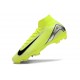 Crampon Nike Zoom Mercurial Superfly X Elite FG Volt Noir Argent