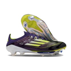 adidas F50+ Elite FG Nouvelles Fast Reborn - Violet Blanc Lucid Lemon