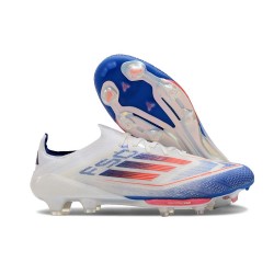 adidas F50+ Elite FG Nouvelles Advancement - Blanc Bleu Rouge