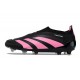 Crampons adidas Predator Elite Laceless FG Noir Rose