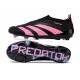 Crampons adidas Predator Elite Laceless FG Noir Rose