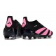 Crampons adidas Predator Elite Laceless FG Noir Rose