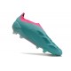 Crampons adidas Predator Elite Laceless FG Bleu Rose