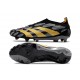 Crampons adidas Predator Elite Laceless FG Noir Or