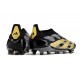 Crampons adidas Predator Elite Laceless FG Noir Or