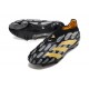 Crampons adidas Predator Elite Laceless FG Noir Or