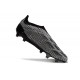 Crampons adidas Predator Elite Laceless FG Carbone Noir