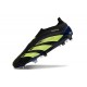 Crampons adidas Predator Elite Laceless FG Noir Vert