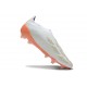 Crampons adidas Predator Elite Laceless FG Bleu Très Pâle Orange