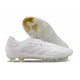 Nouvelle adidas Copa Pure II Elite + FG Cuir Blanc Ftwr Or Métallique