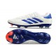 Nouvelle adidas Copa Pure II Elite + FG Blanc Ftwr Bleu Lucide Rouge Solaire