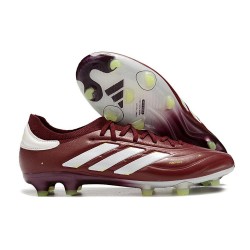 Nouvelle adidas Copa Pure II Elite + FG Rouge Ombre Blanc Jaune Solaire Equipe