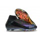 Crampon Nike Zoom Mercurial Superfly X Elite FG Noir Violet