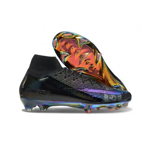 Crampon Nike Zoom Mercurial Superfly X Elite FG Noir Violet