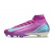 Crampon Nike Zoom Mercurial Superfly X Elite FG Violet Bleu