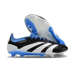 adidas Predator Elite FG Noir Blanc Bleu