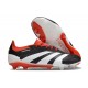 adidas Predator Elite FG Noir Blanc Rouge