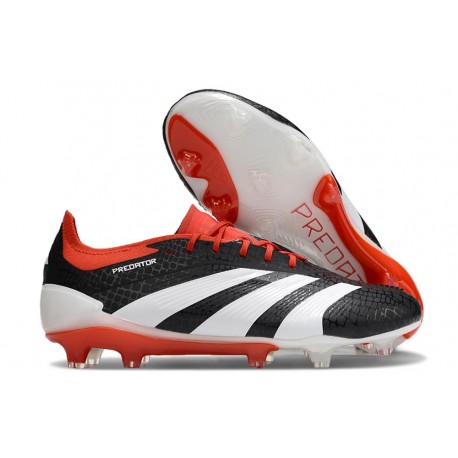 adidas Predator Elite FG Noir Blanc Rouge