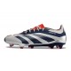 adidas Predator Elite FG Argent Noir Rouge