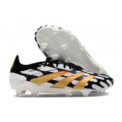 adidas Predator Elite FG Noir Blanc Or