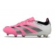 adidas Predator Elite FG Rose Blanc Noir