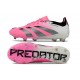 adidas Predator Elite FG Rose Blanc Noir