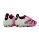 adidas Predator Elite FG Rose Blanc Noir