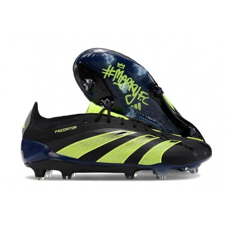 adidas Predator Elite FG Noir Vert