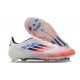 Nouvelles adidas F50 Elite FG Advancement - Blanc Rouge Bleu