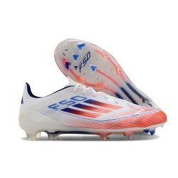 Nouvelles adidas F50 Elite FG Advancement - Blanc Rouge Bleu