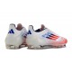 Nouvelles adidas F50 Elite FG Advancement - Blanc Rouge Bleu