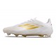 Nouvelles adidas F50 Elite FG Day Spark - Blanc Doré Blanc