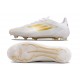 Nouvelles adidas F50 Elite FG Day Spark - Blanc Doré Blanc