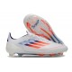 Nouvelles adidas F50 Elite FG Blanc Bleu Rouge