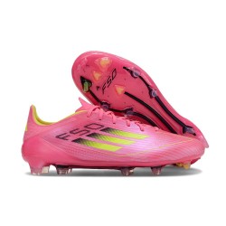 Nouvelles adidas F50 Elite FG Rosa Amarillo