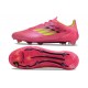 Nouvelles adidas F50 Elite FG Rosa Amarillo