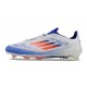 Nouvelles adidas F50 Elite FG Blanc Bleu Rouge