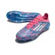 Nouvelles adidas F50 Elite FG Bleu Solaire Blanc Ftwr Rose