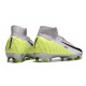 Nike Air Zoom Mercurial Superfly 10 Elite FG Gris Volt Noir