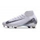 Nike Air Zoom Mercurial Superfly 10 Elite FG Blanc Noir