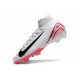 Nike Air Zoom Mercurial Superfly 10 Elite FG Blanc Rouge Noir