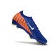 Nike Zoom Mercurial Vapor 16 Elite FG Bleu Orange Blanc